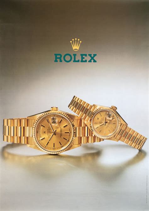 vintage rolex ad poster|rolex posters for women.